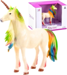 Einhornfigur mit Regenbogenmähne – Einhorn