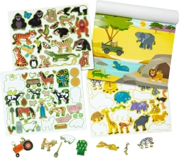 Wiederverwendbare Aufkleber Tiere und Lebensräume Melissa & Doug