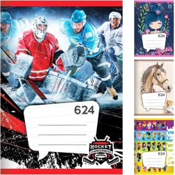 Heft A6, liniert, 20 Blatt