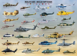 Puzzle Militärhubschrauber 1000 Teile
