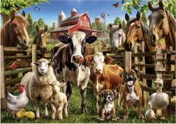 Puzzle Freunde vom Bauernhof 500 Teile EDUCA