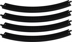 Gebogene Gleise für Mini-Set – 4 Stk.