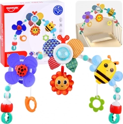 bunter Hänge-Spielbogen für Kinderwagen, Bettchen und Autositz für Babys