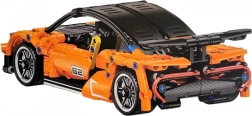 Konstruktionsset ferngesteuertes Sportauto, 491 Teile, orange