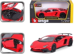 Bburago Lamborghini Aventador SV Coupe 1:24 rot