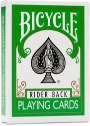 BICYCLE Green Deck – grüne Spielkarten, Pokergröße