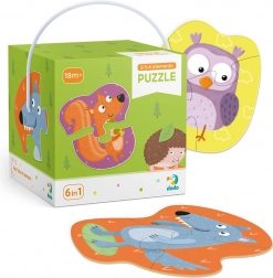 Dodo Puzzle 2–3–4 Teile Waldtiere