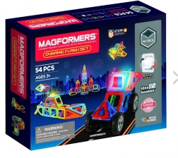 Dynamischer Flash magnetischer Baukasten – 54 Teile
