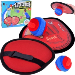 Sportspiel Catchball Set 2 x Ziel + 2 Bälle