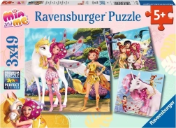 Puzzle Mia und ich 3x49 Teile