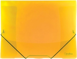 Mappe mit Gummiband OPALINE gelb A4