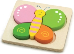 Holzpuzzle Schmetterling BABU (5 Teile)