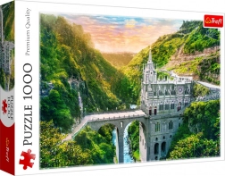 Puzzle 1000 Teile – Sanktuarium Las Lajas, Kolumbien TREFL