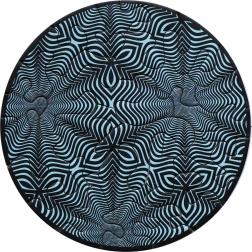 Curiosi rundes Mini-Puzzle Picoli Blume 33 Teile