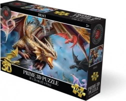 3D-Puzzle – Drachen, 100 Teile