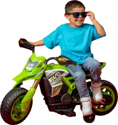 Elektrisches Kindermotorrad EVO Venom mit Licht 6V