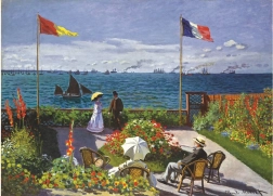 Puzzle Garten in Sainte-Adresse 1000 Teile EUROGRAPHICS