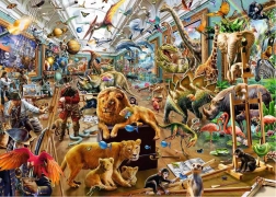 Ravensburger Puzzle Chaos in der Galerie 1000 Teile