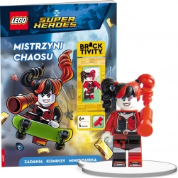 LEGO DC Super Heroes: Meisterin des Chaos – interaktives Buch mit Harley-Quinn-Minifigur