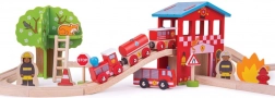 BIGJIGS RAIL Holzeisenbahn – Feuerwache