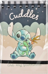 Quadratisches Notizbuch A6 Lilo & Stitch