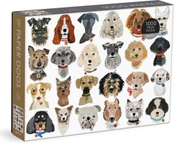 Puzzle Papierhunde 1000 Teile