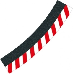 äußere Randstreifen für überhöhte Kurve 3/30° für Autorennbahnen CARRERA EVOLUTION, DIGITAL 132 und DIGITAL 124