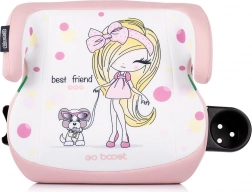 Autositzsitzerhöhung Go Boost i-Size 125–150 cm Fashion Girl