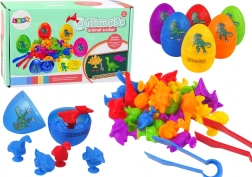 Dinosaurierfiguren mit Saugnäpfen