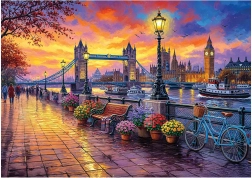 Puzzle Tower Bridge II 1500 Teile ANATOLIAN