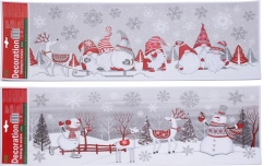 Weihnachtliche Fensterdekoration 59,5 × 21 cm