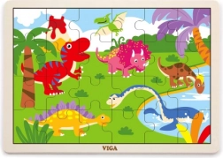 Holzpuzzle Dinosaurier 24 Teile
