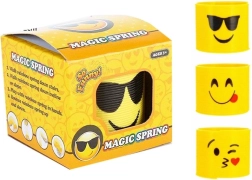 Feder-Spielzeug Smiley 7 cm