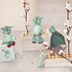 Lilliputiens Quietschspielzeug Drachen Joe