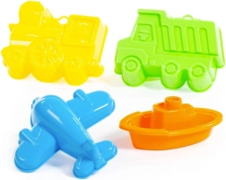 Set Sandförmchen Verkehrsmittel