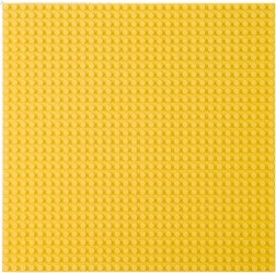 Bauplatte für Bauklötze Gelb 40x40 cm