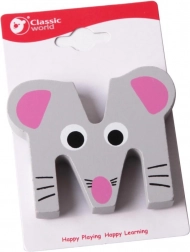 Holzbuchstabe M von Classic World