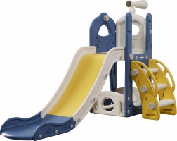 Freistehende Kinderrutsche mit Leiter für Haus und Garten