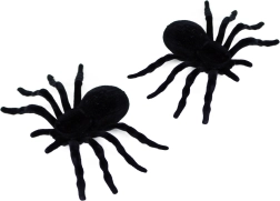 Halloween-Dekoration Spinnen 2 Stk