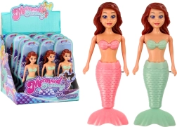 Schwimmende Meerjungfrau Türkis Rosa Badepuppe MIX