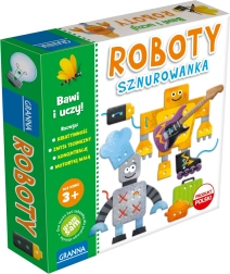 Roboterspiel am Faden