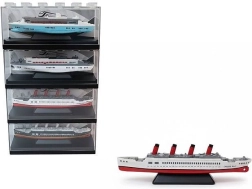 Miniatur-Passagierschiff in Würfelbox – 1 Stück