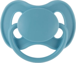 Canpol babies Naturkautschuk-Schnuller Kirschform NUDE 0–6 Monate, blau