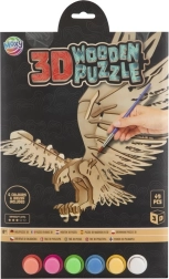 MOXY Holz-3D-Malpuzzle – Adler