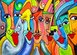 Puzzle Gesichter des Lebens 1000 Teile