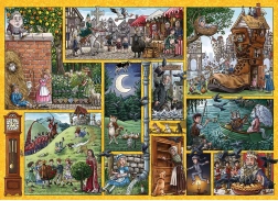 GIBSONS Puzzle Reime durch die Zeit 1000 Teile