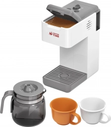 Kinder-Kaffeemaschine mit Kanne und fließendem Wasser 20 cm