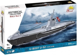 Modellbausatz U-BOOT U-52 Typ VIIB 1:144 (474 Teile)