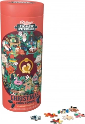 Rundes Puzzle Weihnachts-Countdown 1000 Teile RIDLEY'S GAMES
