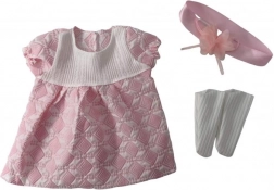 Rosa Puppenkleider für Puppen 40 - 43 cm